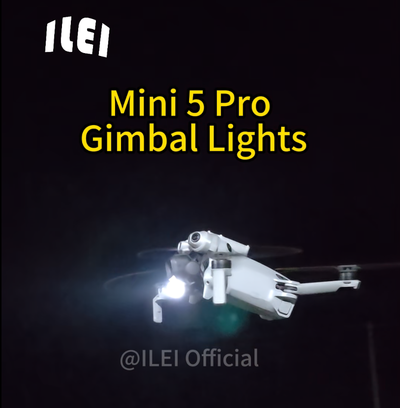 DJI Mini 5 Gimbal Light, 700LM - đánh giá và giá Drone Strobe Light