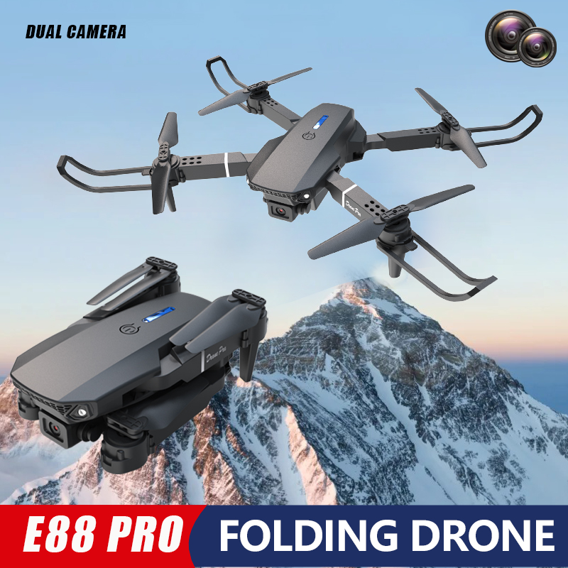 Brushless Motor Foldable Drone - đánh giá và giá Drone Battery Adapter