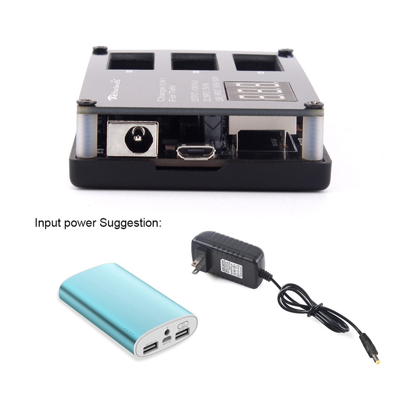 Ban Đầu DJI Tello Pin + Máy Ba - đánh giá và giá Drone Battery Adapter