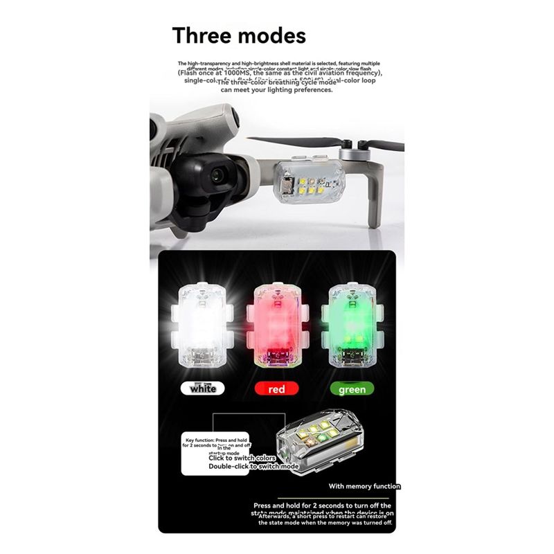 ABZZ-For DJI Drone LED Night L - đánh giá và giá Drone Strobe Light